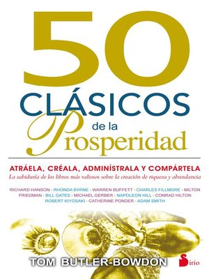 cover image of 50 clásicos de la prosperidad